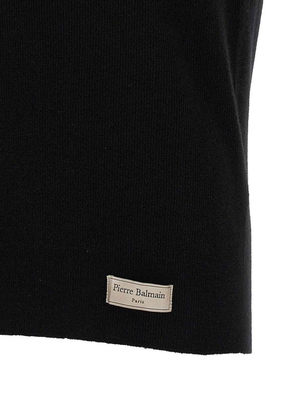 ポロシャツ - 黒 shop online: Balmain