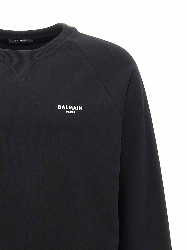 The Best Shops Balmain: スウェット＆セーター - スウェットシャツ/セーター - 黒