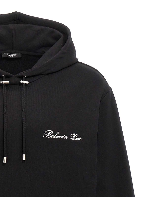The Best Shops Balmain: Sweatshirts und Pullover - Sweatshirt - Schwarz