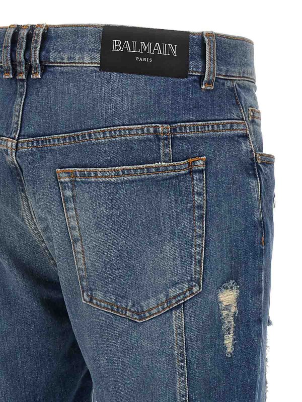 Bootcut Jeans - Blau shop online: Balmain