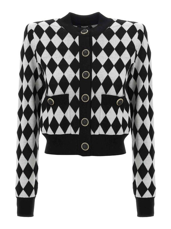 Balmain: カーディガン - カーディガン - 白