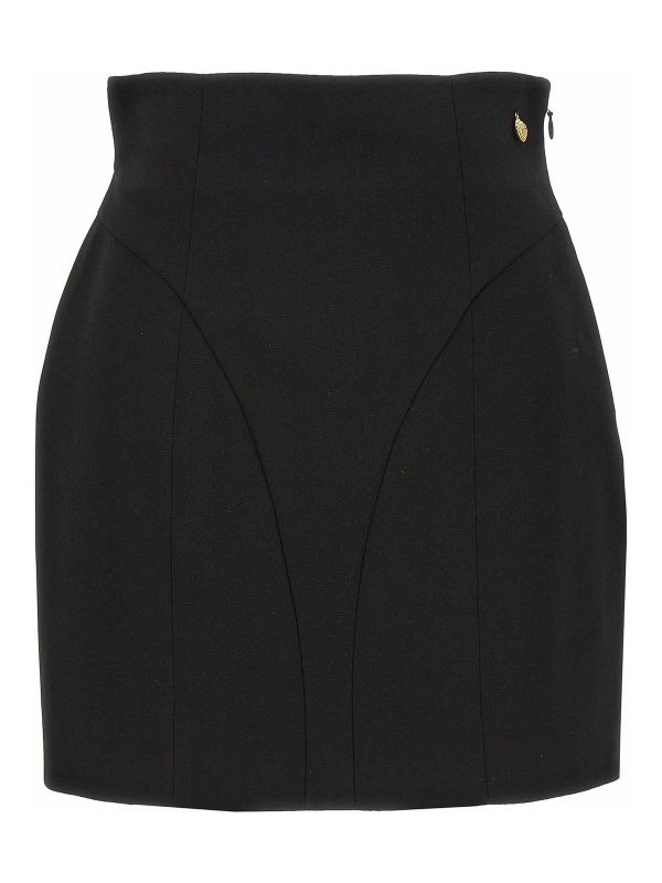 Balmain: mini skirts - High Waist Miniskirt