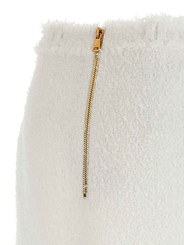 Midirock - Weiß shop online: Balmain