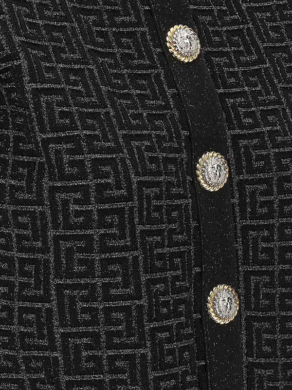 Cárdigan - Negro shop online: Balmain
