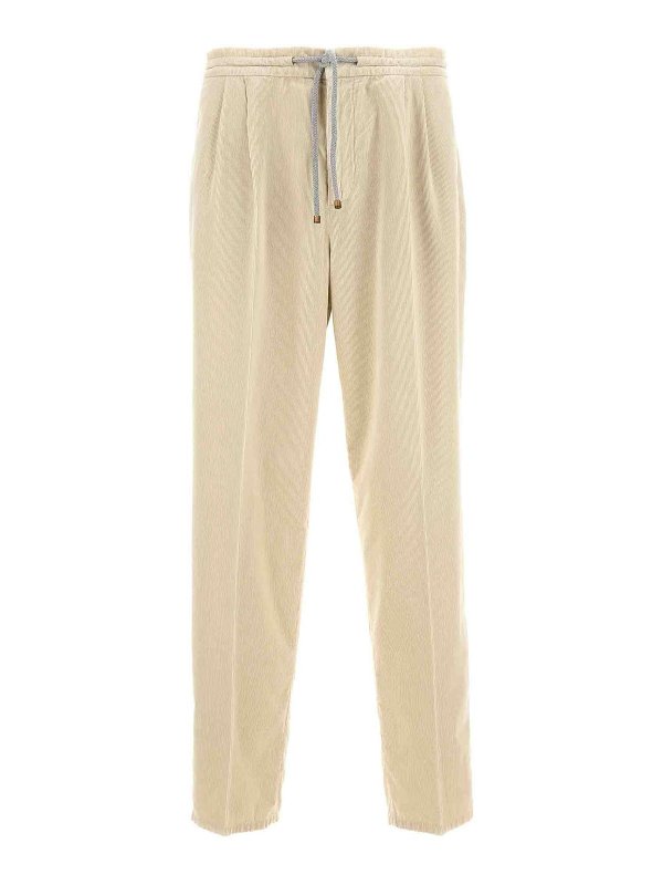 BRUNELLO CUCINELLI: casual trousers - Corduroy Trousers