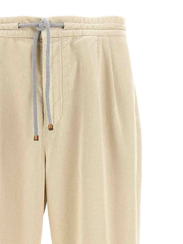 The Best Shops BRUNELLO CUCINELLI: casual trousers - Corduroy Trousers