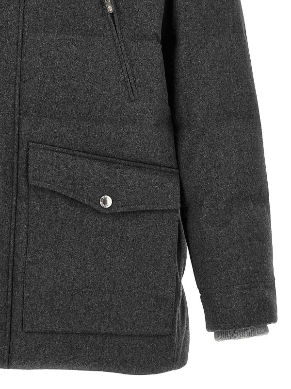 BRUNELLO CUCINELLI buy online ダウンジャケット - グレー