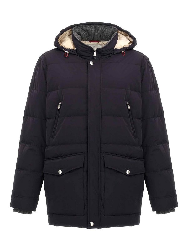 BRUNELLO CUCINELLI: padded jackets - Hooded Down Jacket