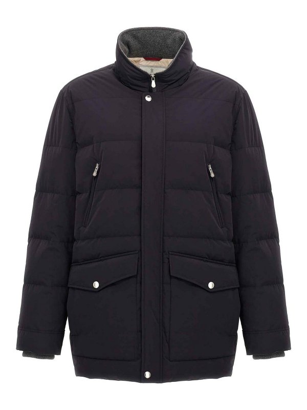 BRUNELLO CUCINELLI: padded jackets online - Hooded Down Jacket