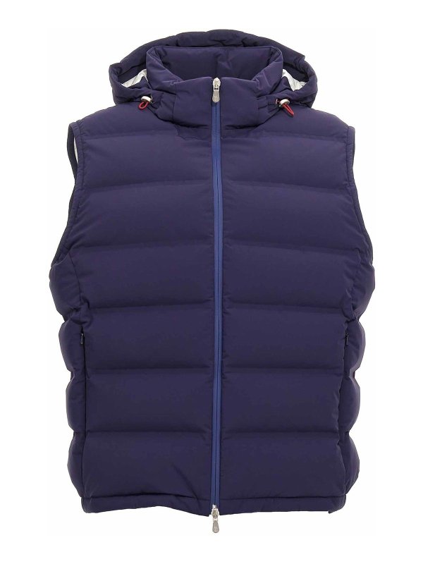 BRUNELLO CUCINELLI: Westen - Weste - Blau