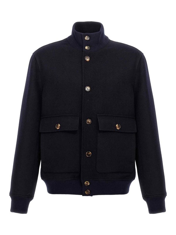 BRUNELLO CUCINELLI: bombers - Wool Bomber Jacket