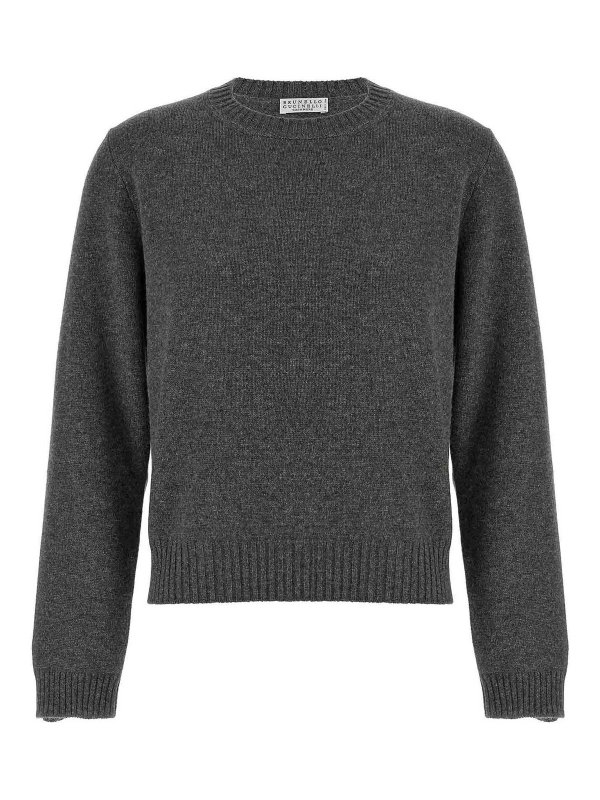 BRUNELLO CUCINELLI: crew necks - Cashmere Sweater