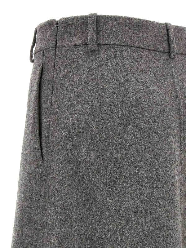 Jupe Midi - Gris shop online: BRUNELLO CUCINELLI