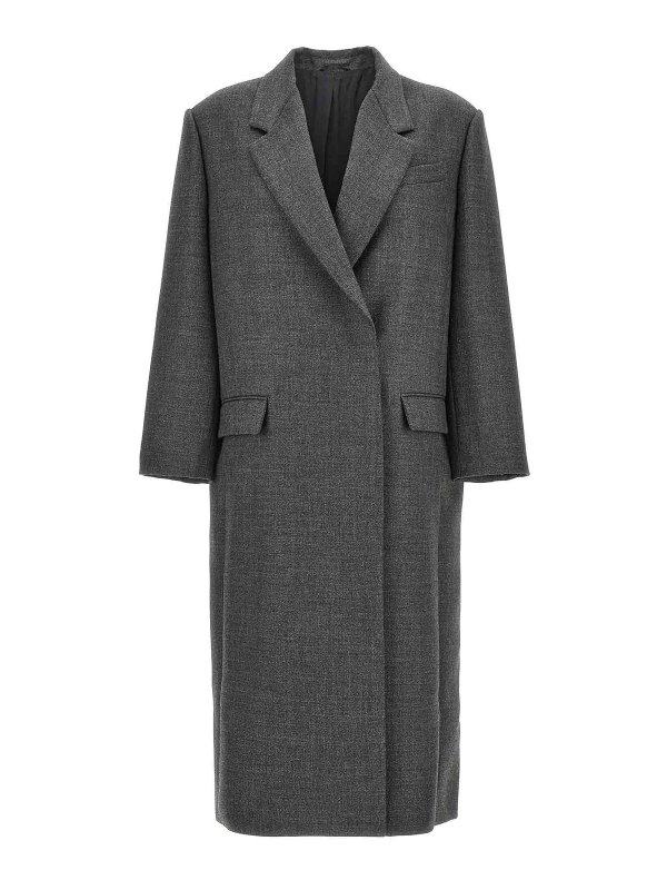 BRUNELLO CUCINELLI: short coats - Double-Breasted Coat