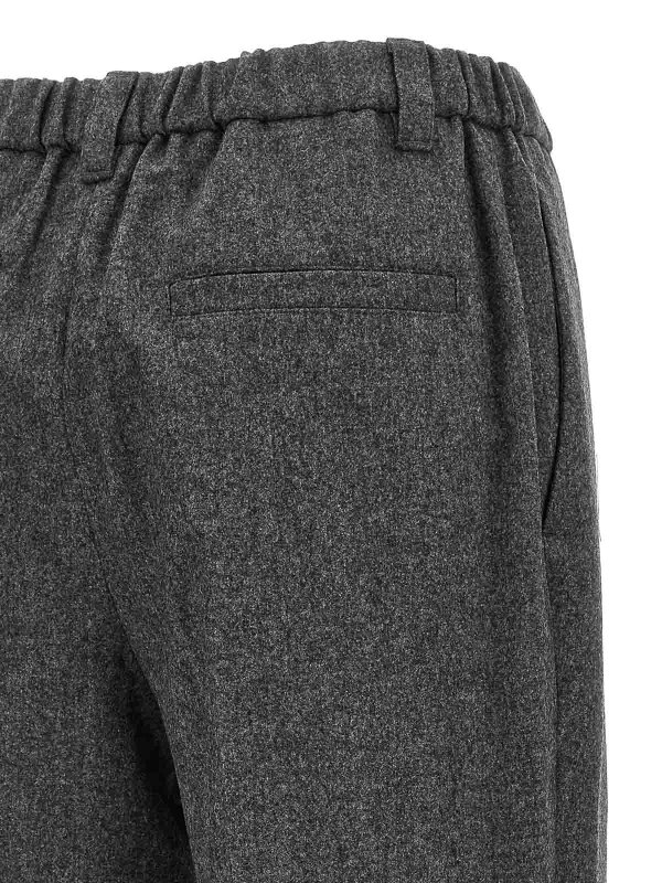 Wool Pants shop online: BRUNELLO CUCINELLI