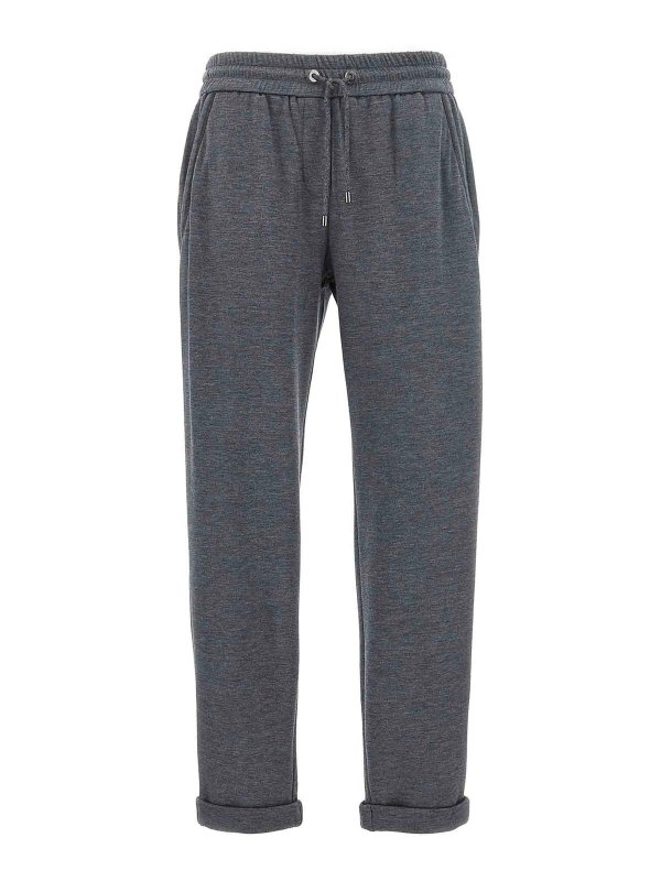 BRUNELLO CUCINELLI: tracksuit bottoms - Joggers