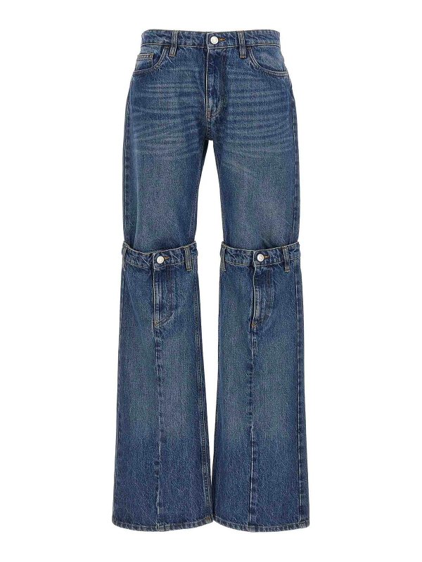 COPERNI: bootcut jeans - Open Knee Jeans