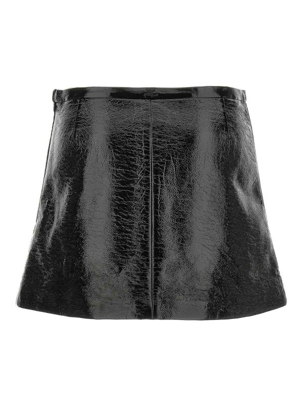 Courreges: Minifaldas online - Minifalda - Negro