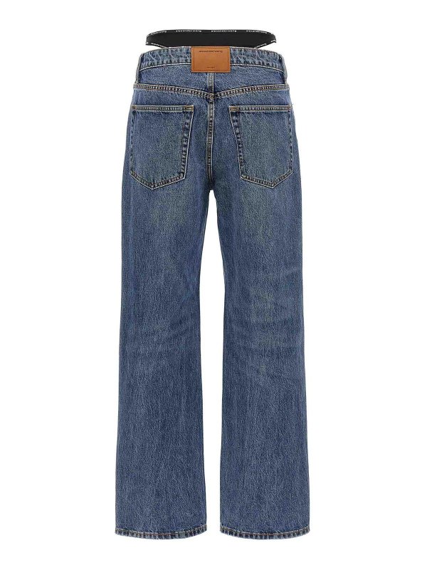 ALEXANDER WANG: jeans bootcut online - Prestyle Logo Bikini Jeans