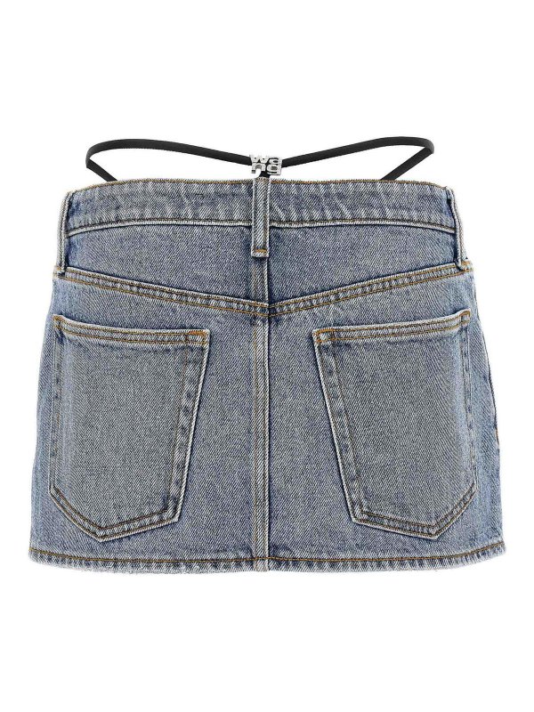 ALEXANDER WANG: Knee length skirts & Midi online - Prestyle Diamante Charm Skirt