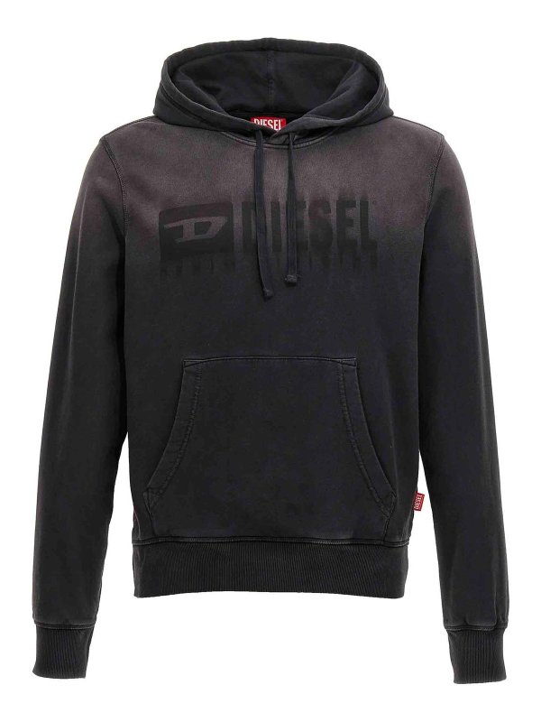 DIESEL: Felpe e maglie - Felpa con cappuccio S-Ginn-Hood-K44
