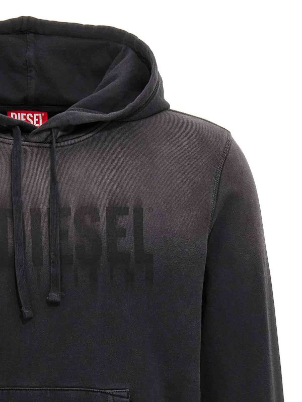 The Best Shops DIESEL: Felpe e maglie - Felpa con cappuccio S-Ginn-Hood-K44
