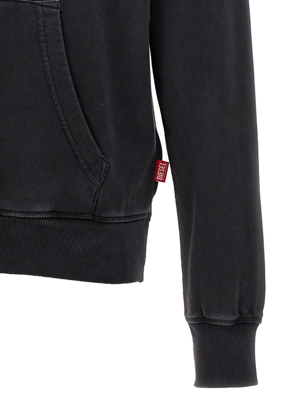 Felpa con cappuccio S-Ginn-Hood-K44 shop online: DIESEL