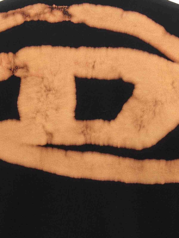 Felpa con cappuccio S-Boxt-Hood-Bleach shop online: DIESEL