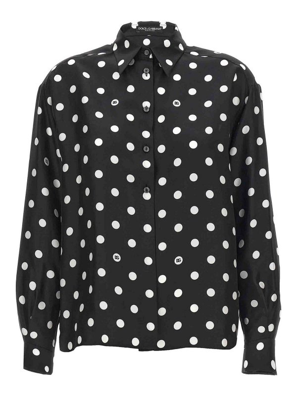 DOLCE & GABBANA: シャツ - シャツ - 白