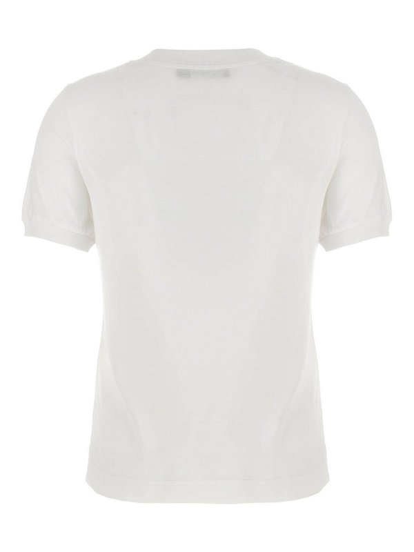 DOLCE & GABBANA: T-shirts online - T-Shirt - Patch Logo