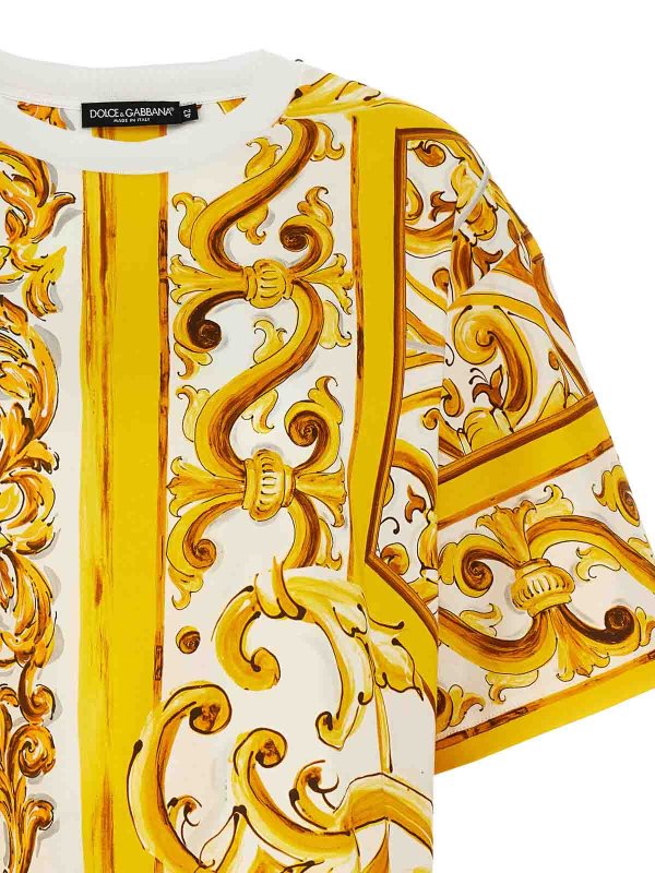 The Best Shops DOLCE & GABBANA: Camisetas - Camiseta - Amarillo