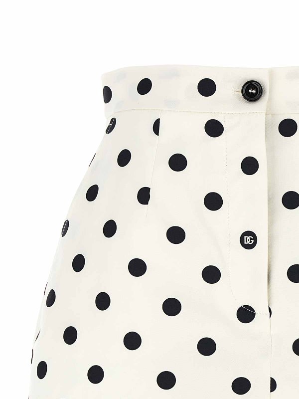 The Best Shops DOLCE & GABBANA: トラウザーショーツ - ショートパンツ - 白