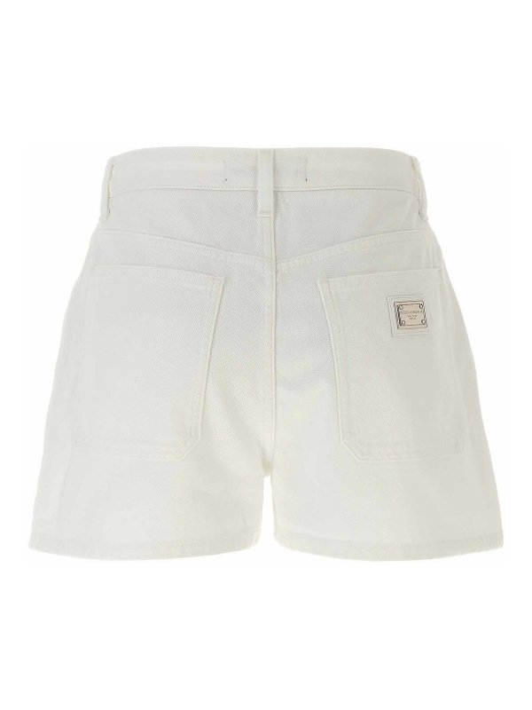 DOLCE & GABBANA: Shorts online - Short - Blanc
