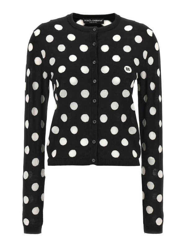 DOLCE & GABBANA: カーディガン - カーディガン - 白