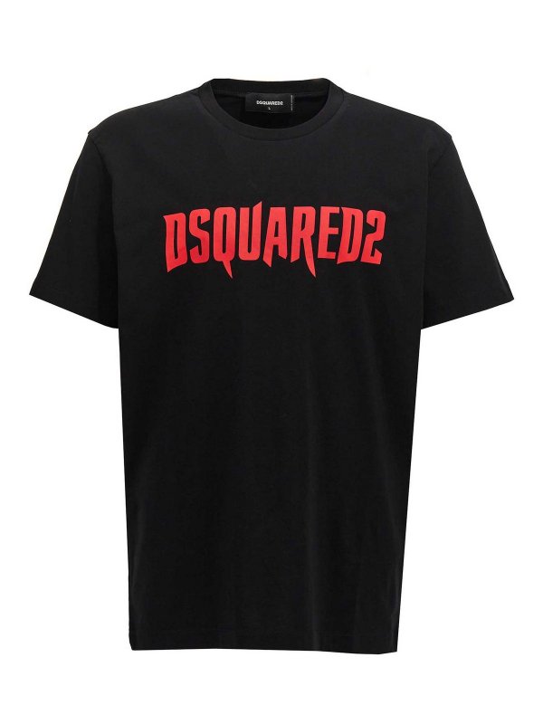DSQUARED2: Tシャツ - Tシャツ - 黒