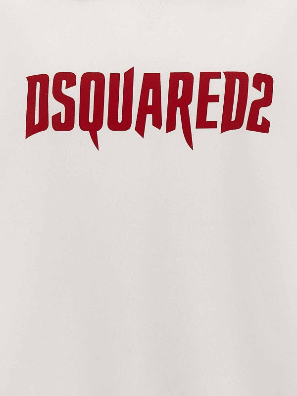 スウェットシャツ/セーター - 白 shop online: DSQUARED2