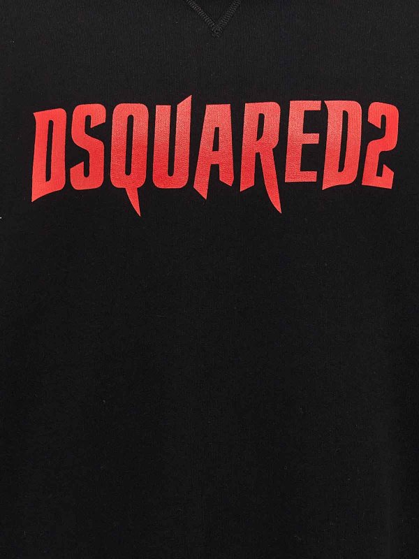 Logo Print Hoodie shop online: DSQUARED2