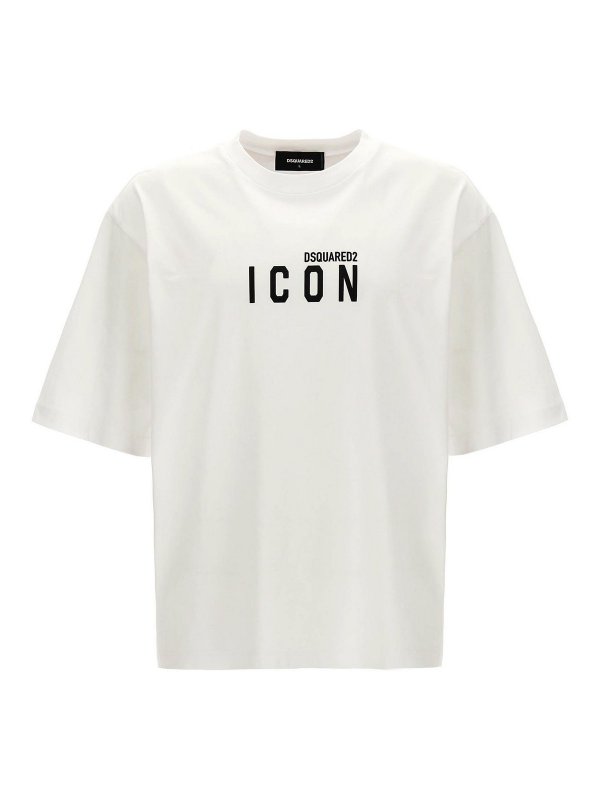 DSQUARED2: t-shirts - Logo Print T-Shirt