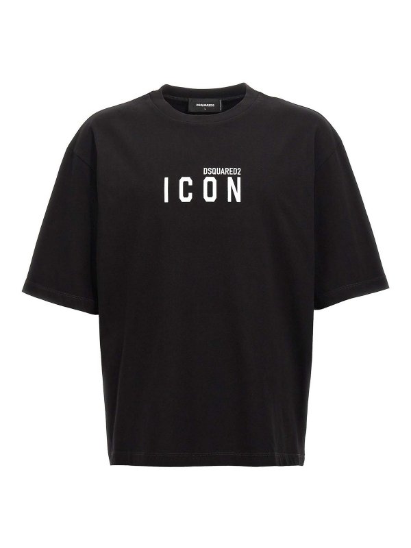 DSQUARED2: t-shirt - T-shirt con stampa logo