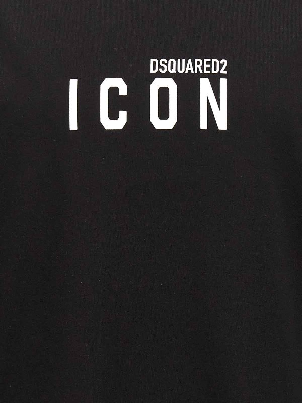 T-shirt con stampa logo shop online: DSQUARED2