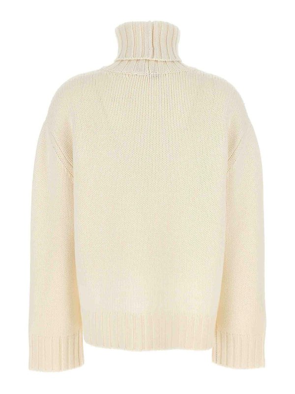 FABIANA FILIPPI: Col roulé & Col polo online - Pull Col Roulé - Blanc