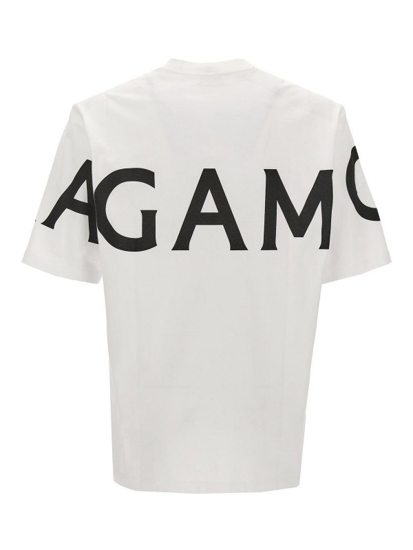 FERRAGAMO: t-shirts online - Logo T-Shirt