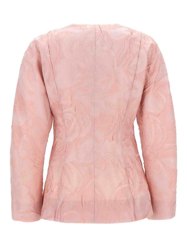 GANNI: giacche casual online - Giacca Cloqu testurizzata