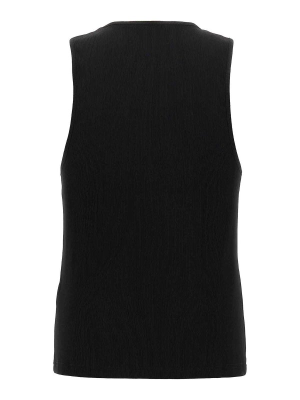 J.W. ANDERSON: Tops y camisetas sin mangas online - Top - Negro