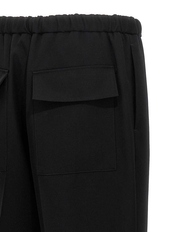 Pantalons Décontractés - Noir shop online: JIL SANDER