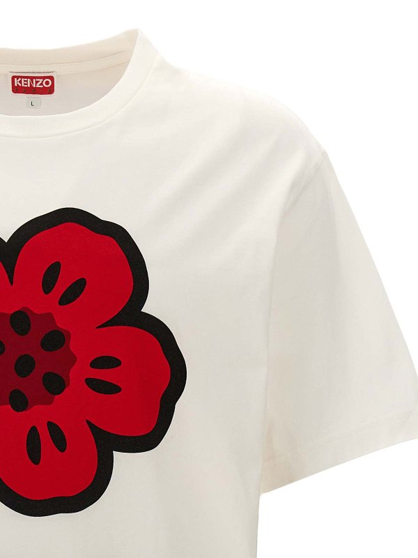 The Best Shops KENZO: t-shirts - Flower Print T-Shirt