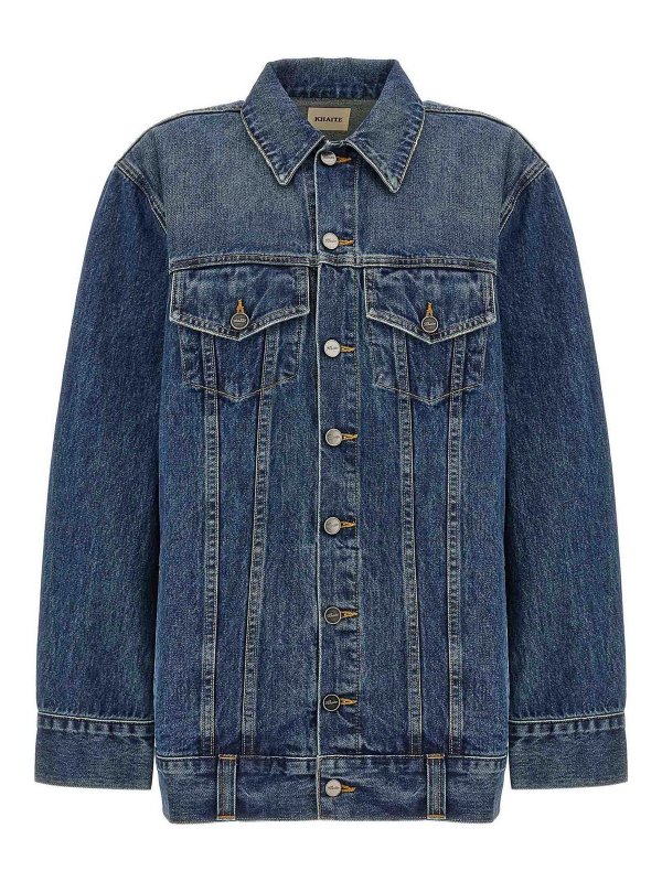 KHAITE: denim jacket - Ross Jacket