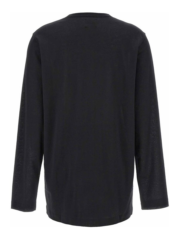 KHAITE: T-shirts online - T-Shirt - Noir