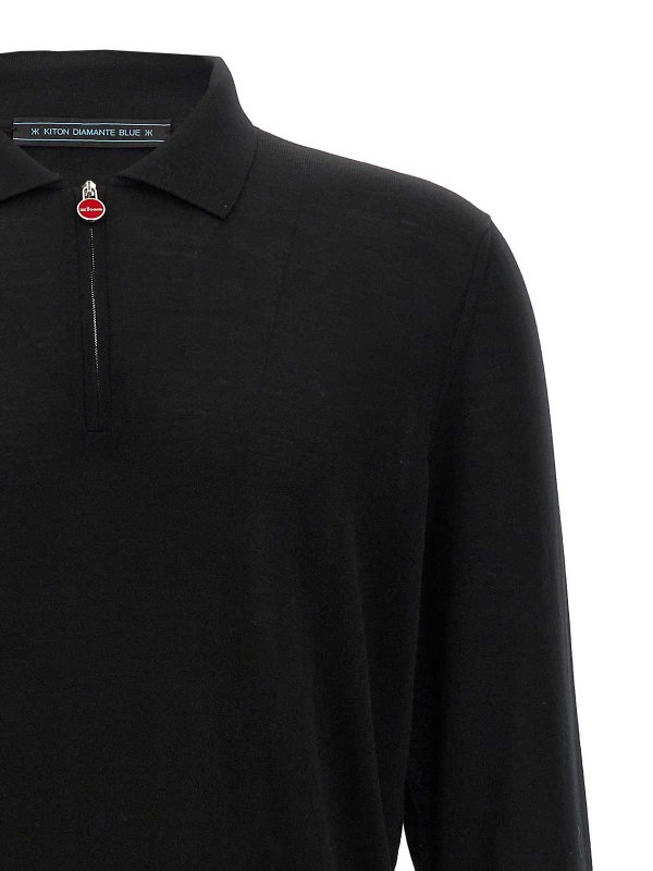 The Best Shops KITON: Polos  - Polo - Noir