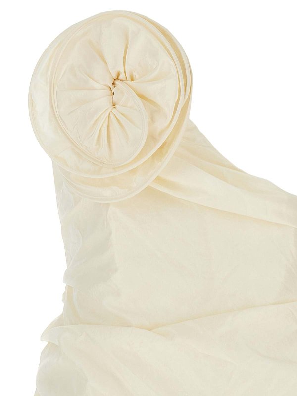 The Best Shops MAGDA BUTRYM: Knielange Kleider - Knielanges Kleid - Weiß